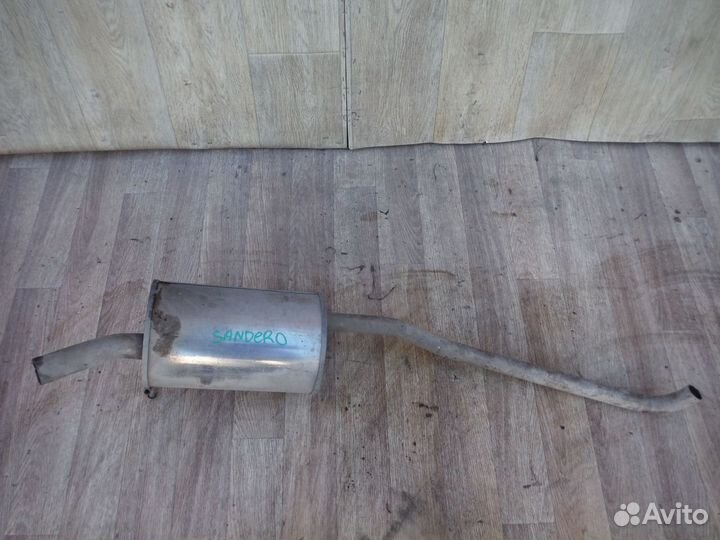 Глушитель (задняя банка) Renault Logan 2 Sandero 2