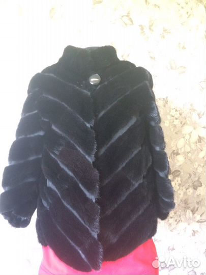 Полушубок норковый