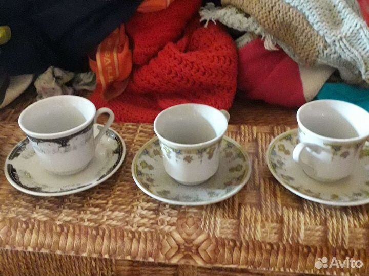 Чашка с блюдцем