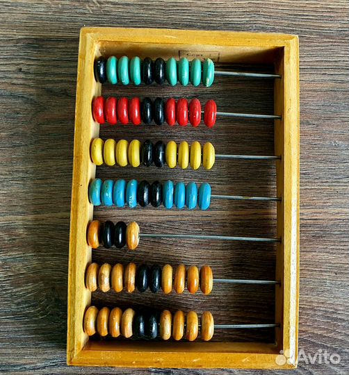 Счеты детские игрушка СССР