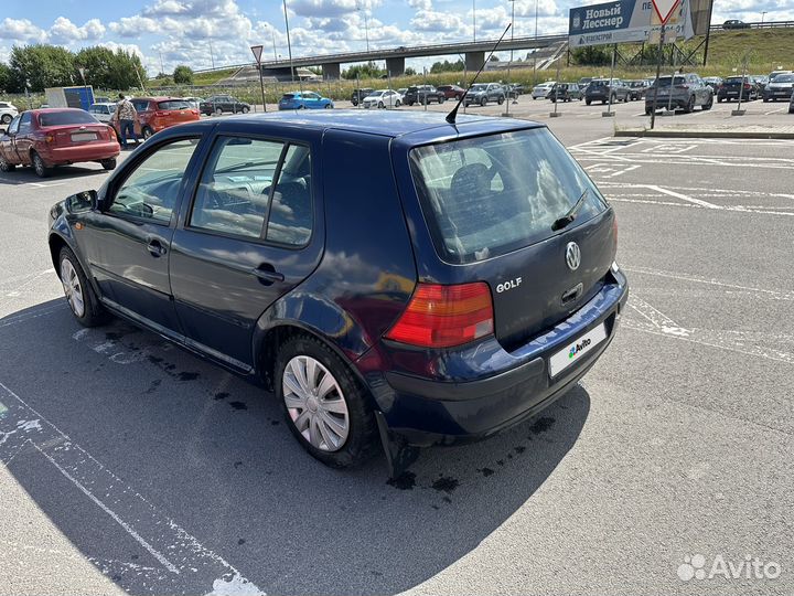 Volkswagen Golf 1.6 МТ, 1999, 316 884 км
