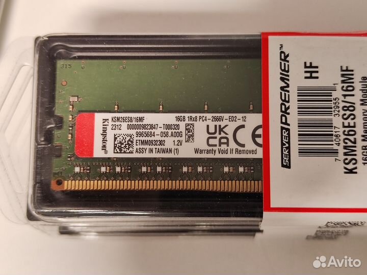 Kingston DDR4 16GB KSM26ES8/16MF