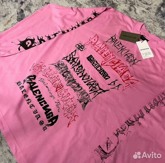 Лонгслив Balenciaga DIY Metal Lux