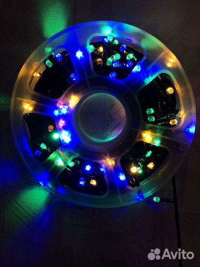 Уличная гирлянда 50 метров, светодиодная лента