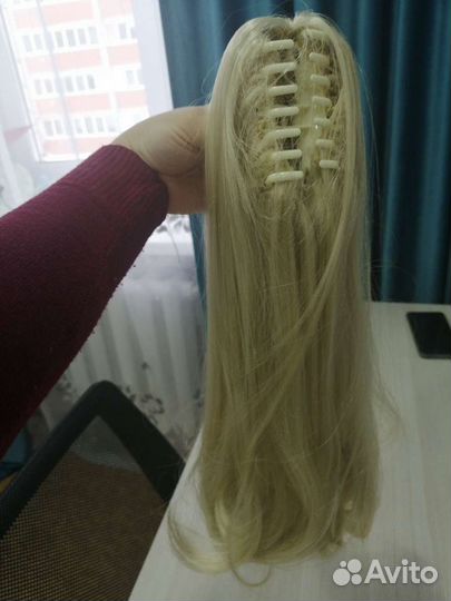 Хвост шиньон