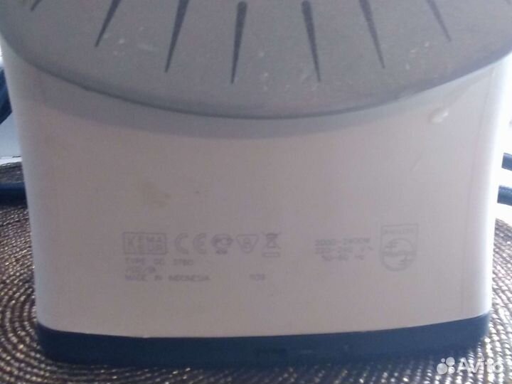 Утюг philips на запчасти. Срабатывает блокировка