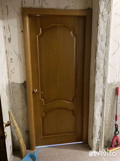 Двери деревянные (2 шт)