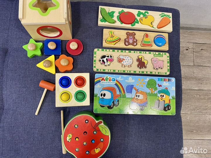 Развивающие детские игрушки пакетом