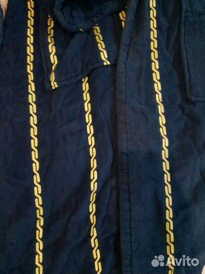 Мужской махровый халат 52-56 xxl