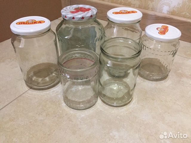 Стеклянные банки ассорти