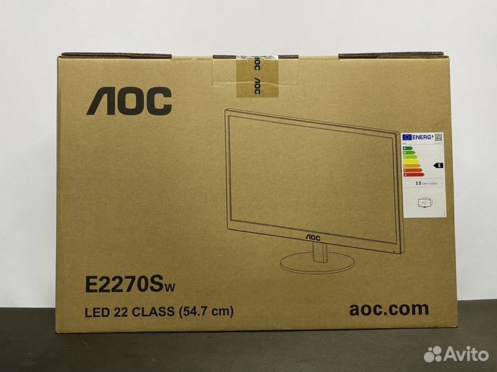 Монитор AOC E2270swn / 1920x1080 / TN / VGA