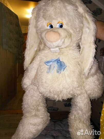 Мягкая игрушка заяц большой