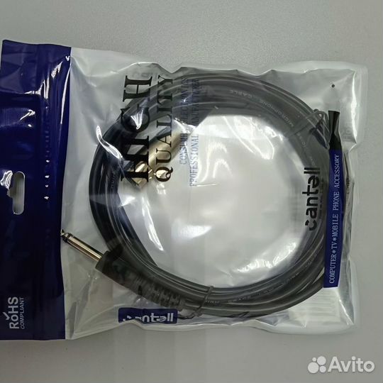 Кабель микрофонный XLR-6. 3 mm jack