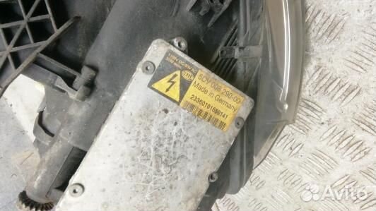 Фара левая skoda superb 1 (TEA04MR01)