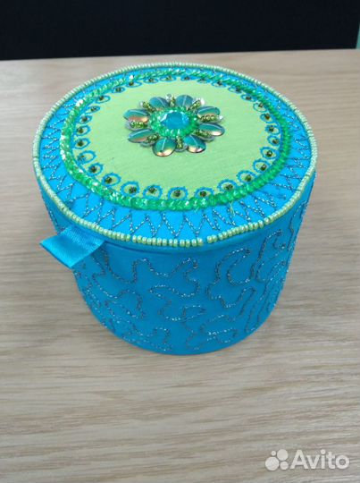 Набор 3 шкатулки, ручная работа Индия