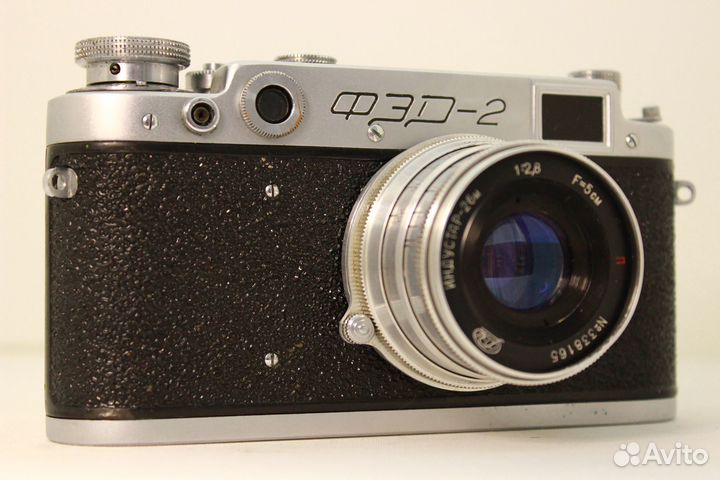 Фэд-2 фотоаппарат с объективом - исправный