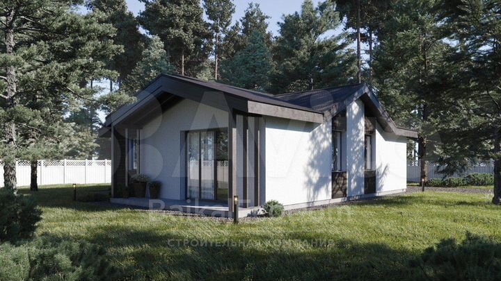 Дом 121 м² на участке 8 сот.