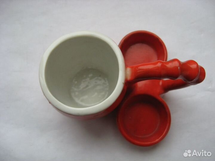 Прибор для специй фарфор антиквариат