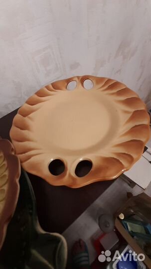 Керамическое блюдо СССР