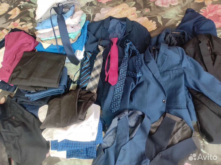Школьная одежда форма на мальчика р.128-160 мешок