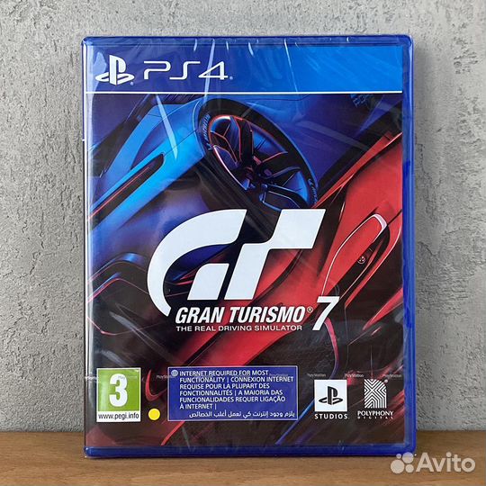 Gran Turismo 7 игровой диск для PS4