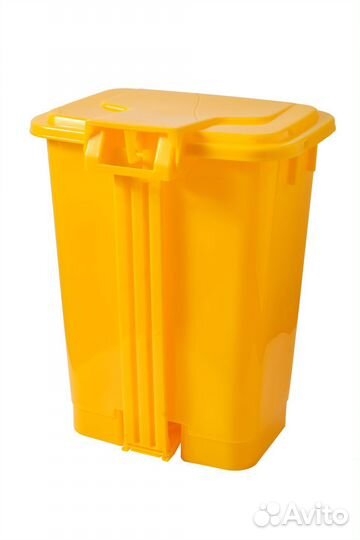 Бак для медицинских отходов с педалью 20 л класс Б