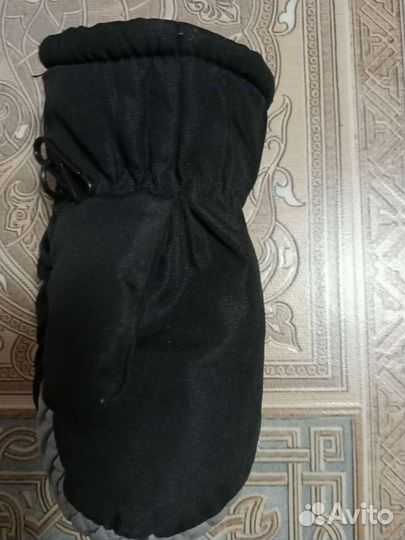 Варежки краги, шапка