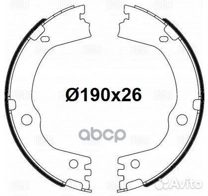 Колодки торм. для а/м Hyundai Santa Fe (06) /Tu