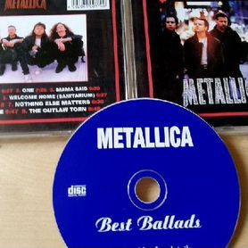 Cd Metallica best ballads