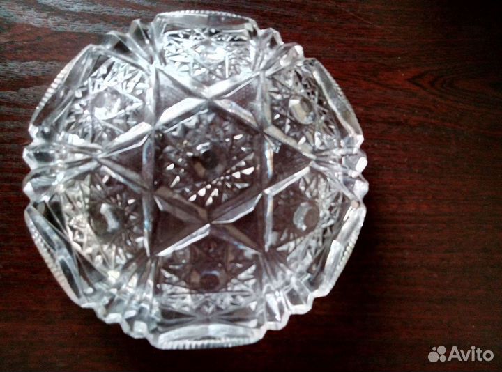 Пепельница хрустальная СССР