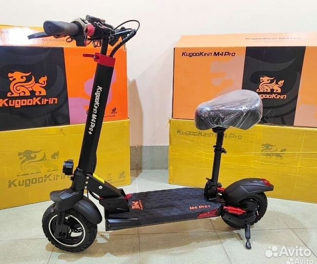Электросамокат kugoo m4 pro plus 800w 18ah