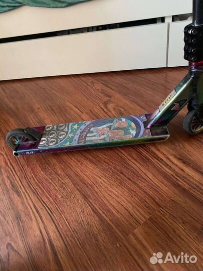 Дека для трюкового самоката drone element(обмен)