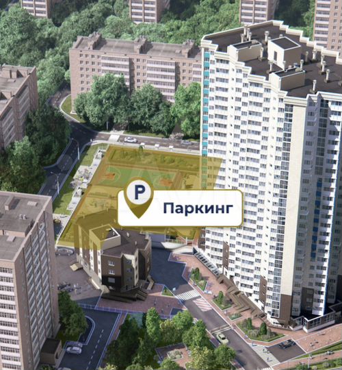 Машиноместо, 15 м²