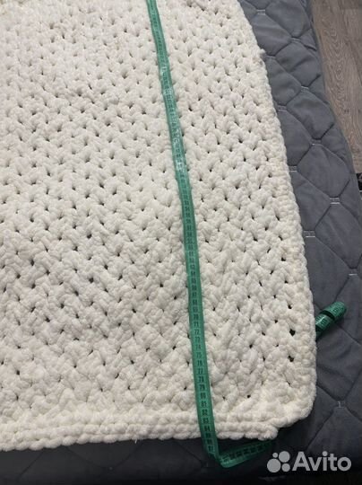 Плед детский вязаный ручная работа