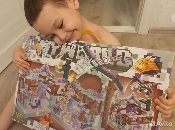 Lego minecraft, Лего майнкрафт, 720 деталей