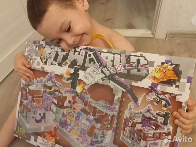 Lego minecraft, Лего майнкрафт, 720 деталей
