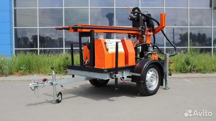 Бурение скважин мало габаритной установкой