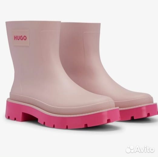 Резиновые сапоги Hugo Boss, оригинал