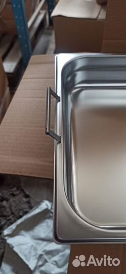 Гастроемкость GN 1/1 H100 с нефиксируемыми ручками