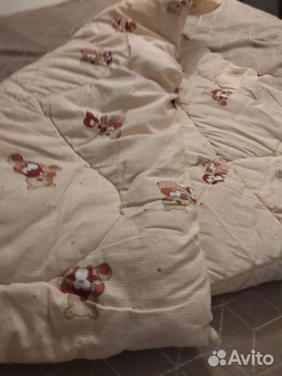 Одеяло детское шерстяное