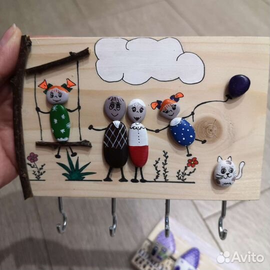 Ключница деревянная