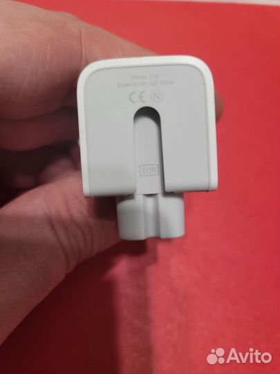 Вилка переходник на iPhone оригинал