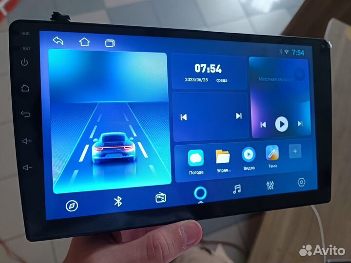 Автомагнитола Android 2din (4 x 64) 9 дюймов Новая