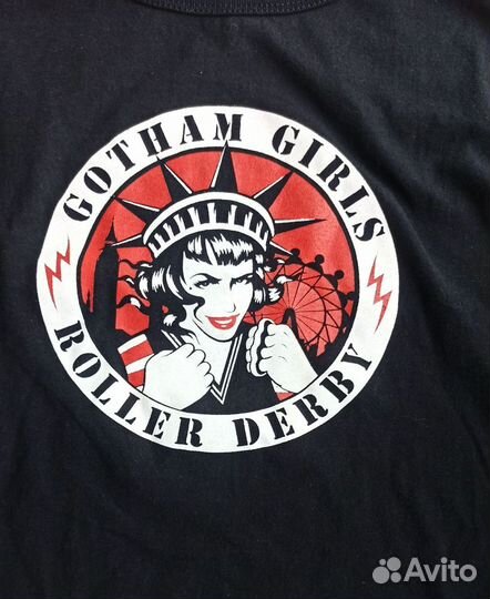 Футболка Gotham Girls roller derby