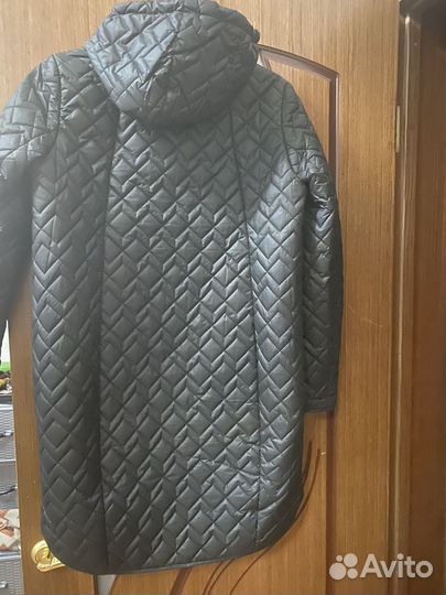 Стеганое пальто