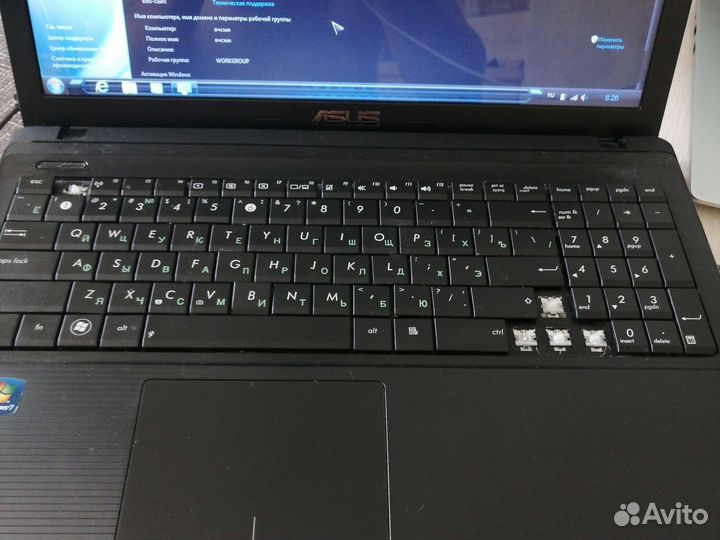 Ноутбук asus