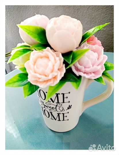 Мыльные букеты