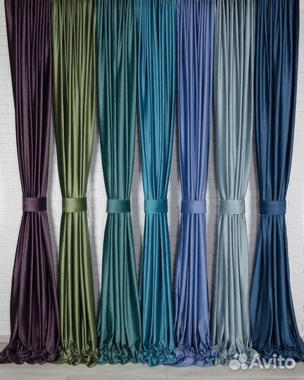 Бархатные шторы Беллиссимо