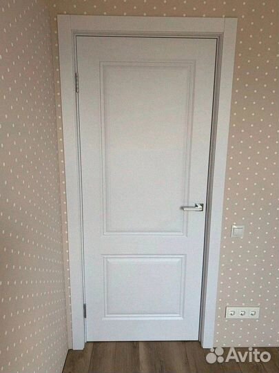 Двери межкомнатные зеленые