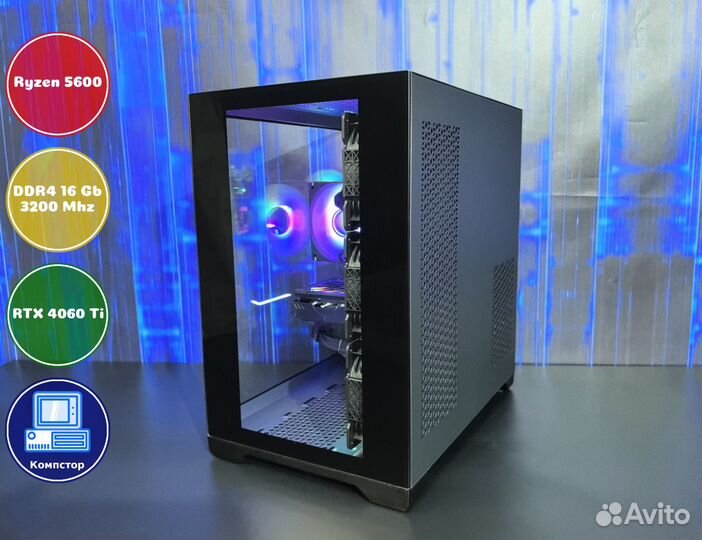 Сборки пк AMD5600-RTX4060Ti-16DDR4-HVF23519674-A520